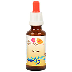 Hněv - kapky v alkalické vodě - 30 ml