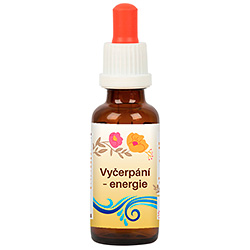 Vyčerpání energie - kapky v alkalické vodě - 30 ml