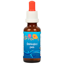 Štěkající pes - kapky v alkalické vodě - 30 ml